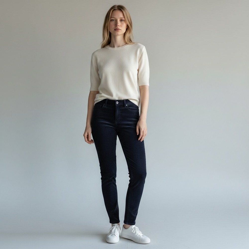 Pacsun Grey Velvet Mid Rise Skinniest Stretch Skinny Jeans Pants Size 25
